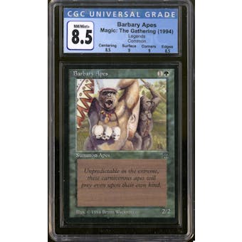 Magic the Gathering Legends Barbary Apes CGC 8.5