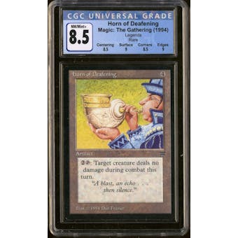 Magic the Gathering Legends Horn of Deafening CGC 8.5