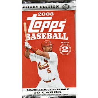 2008 Topps Series 2 Baseball Hobby Pack