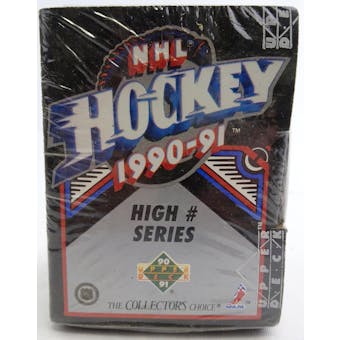 1990/91 Upper Deck English High # Hockey Factory Set (Lot of 4) (Reed Buy)