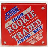 1988 Score Traded & Rookies Baseball Factory Set (Reed Buy)