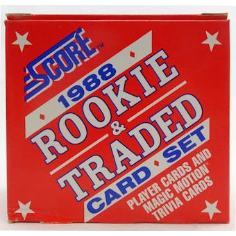 1988 Score Traded & Rookies Baseball Factory Set (Reed Buy)