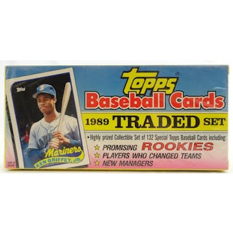 1989 Topps Traded & Rookies Baseball Retail Set (Reed Buy)