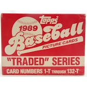 1989 Topps Traded & Rookies Baseball Factory Set (Reed Buy)
