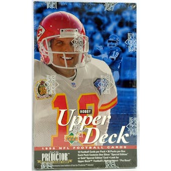 1995 Upper Deck Football Hobby Box (Reed Buy)
