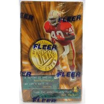 1995 Fleer Ultra Series 2 Football Hobby Box