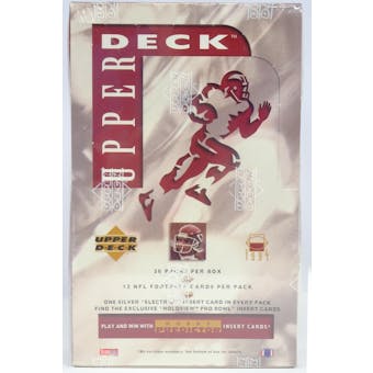 1994 Upper Deck Football Hobby Box (Reed Buy)