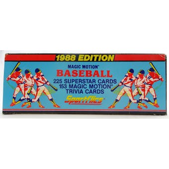 1988 Sportflics Baseball Factory Set (Reed Buy)
