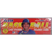1989 Fleer Baseball Factory Set (Colorful Box) (Reed Buy)