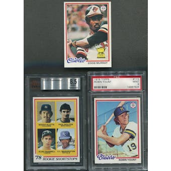1978 Topps Baseball Complete Set (NM-MT) With 2 Graded Gards