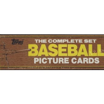 1982 Topps Baseball Factory Set