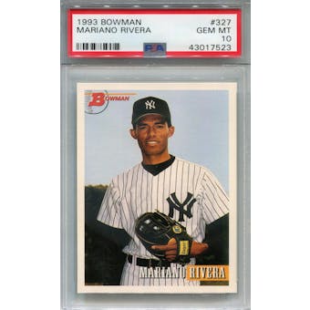 1993 Bowman #327 Mariano Rivera PSA 10 *7523 (Reed Buy)