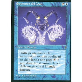 Magic the Gathering ITALIAN Legends Single In the Eye of Chaos - SLIGHT PLAY (SP)