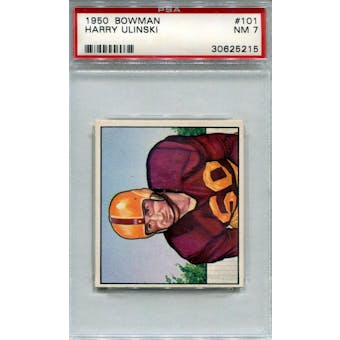 1950 Bowman #101 Harry Ulinski PSA 7 *5215 (Reed Buy)