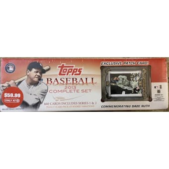 2013 Topps Factory Set Baseball Retail (Box) (Target) (Babe Ruth Edition)