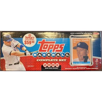 2008 Topps Factory Set Baseball Retail (Box) (Target) (Mickey Mantle Edition)