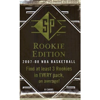 2007/08 Upper Deck SP Rookie Edition Basketball Hobby Pack