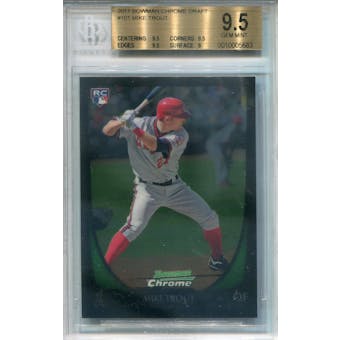 2011 Bowman Chrome Draft #101 Mike Trout BGS 9.5 *5683 (Reed Buy)