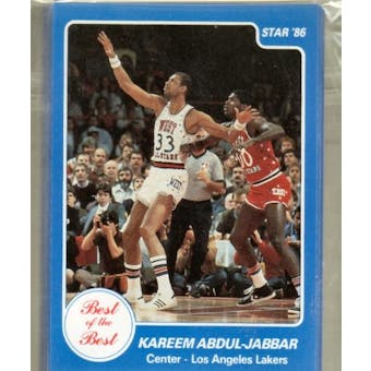 1986 Star Co. Basketball Best of the Best Complete Set (NM-MT condition)