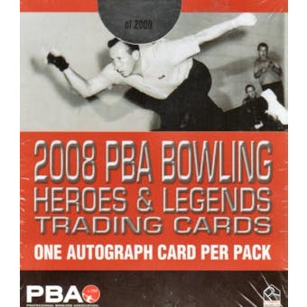 2008 Rittenhouse Heroes & Legends PBA Bowling Hobby Box