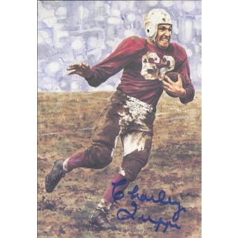Charley Trippi Autographed Goal Line Art Card JSA #KK52321 (Reed Buy)