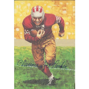 Clarence "Ace" Parker Autographed Goal Line Art Card JSA #KK52349 (Reed Buy)