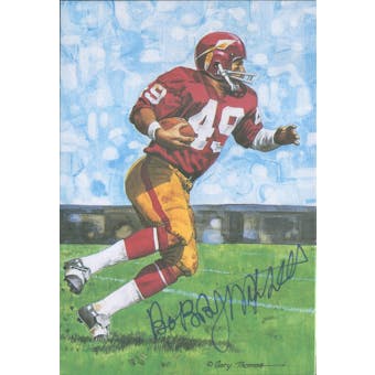Bobby Mitchell Autographed Goal Line Art Card JSA #KK52441 (Reed Buy)