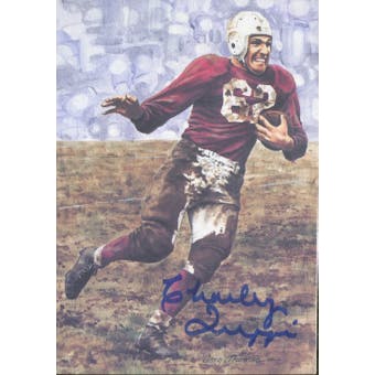 Charley Trippi Autographed Goal Line Art Card JSA #KK52474 (Reed Buy)