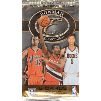 2007/08 Bowman Elevation Basketball Hobby Pack