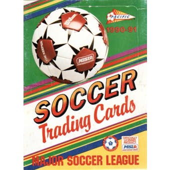 1990/91 Pacific Major League Soccer Wax Box(MISL)