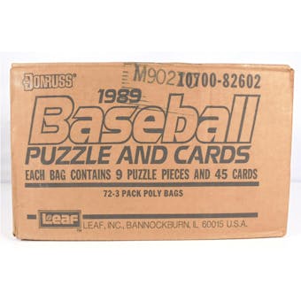 1989 Donruss Baseball Rack Case (Reed Buy)