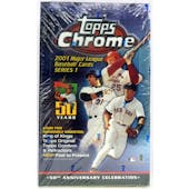 2001 Topps Chrome Series 1 Baseball Hobby Box (Reed Buy)