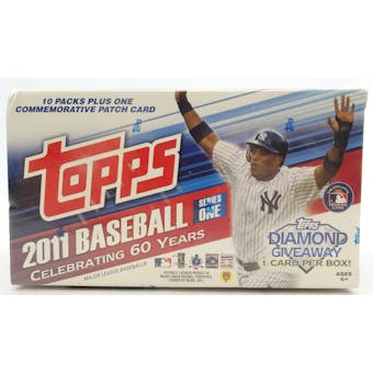 2011 Topps Series 1 Baseball 10-Pack Box (Reed Buy)