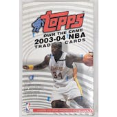 2003/04 Topps Basketball Hobby Box (Reed Buy)