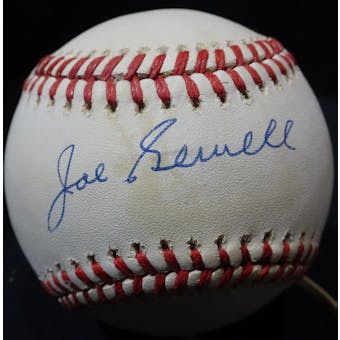 Joe Sewell Autographed AL Brown Baseball JSA KK52671 (Reed Buy)