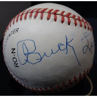 Buck Leonard Autographed NL Giamatti Baseball JSA KK52674 (Reed Buy)