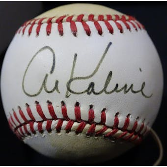 Al Kaline Autographed AL Brown Baseball JSA KK52678 (Reed Buy)