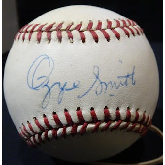 Ozzie Smith Autographed NL Giamatti Baseball JSA KK52687 (Reed Buy)