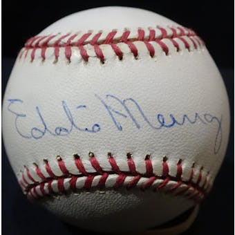 Eddie Murray Autographed NL White Baseball JSA KK52620 (Reed Buy)