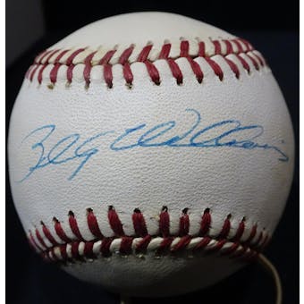 Billy Williams Autographed NL Giamatti Baseball JSA KK52631 (Reed Buy)