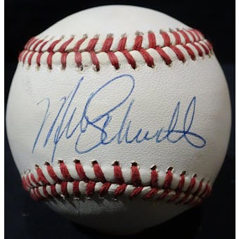 Mike Schmidt Autographed NL Giamatti Baseball JSA KK52730 (Reed Buy)