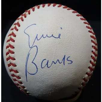 Ernie Banks Autographed NL Giamatti Baseball JSA KK52731 (Reed Buy)