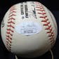 Ernie Banks Autographed NL White Baseball JSA KK52733 (Reed Buy)