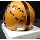 Charley Taylor Arizona State Auto Football Mini Helmet JSA KK52108 (Reed Buy)