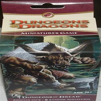 WOTC Dungeons & Dragons Miniatures Dungeons of Dread Booster Pack