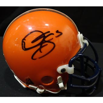 Donovan McNabb Syracuse Autographed Football Mini Helmet PSA/DNA B36933 (Reed Buy)