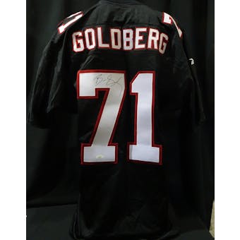 Bill Goldberg Atlanta Falcons Autographed Team Issued Jersey (98 Reebok 50+2) JSA KK52037 (Reed Buy)