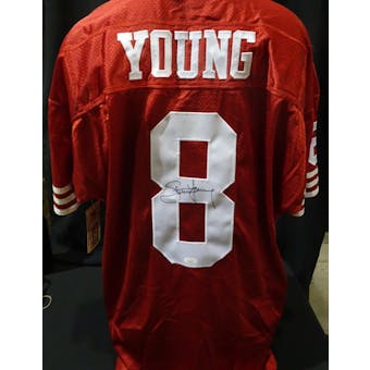 Steve Young San Francisco 49ers Autographed Authentic Jersey (Wilson 52) JSA KK52050 (Reed Buy)