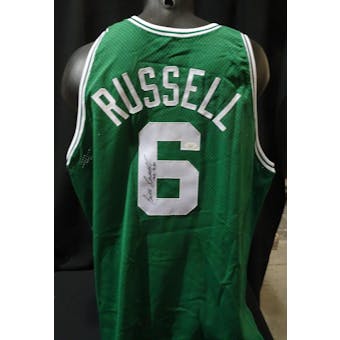 Bill Russell Boston Celtics Autographed Authentic Jersey (Champion 48) #/250 JSA KK52065 (Reed Buy)