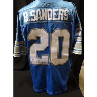 Barry Sanders Detroit Lions Autographed Authentic Jersey (Wilson 52) JSA KK52025 (Reed Buy)